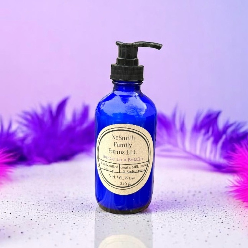 Triple Butter Goat’s Milk Hand and Body Cream in Genie in a Bottle